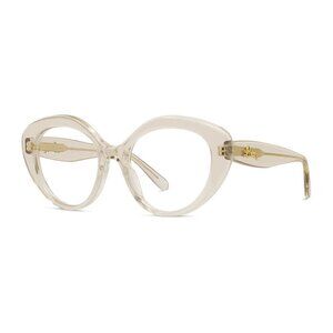 NWT LOEWE EYEGLASSES WOMEN BEIGE EYEWEAR LOEWE LW50088I 057